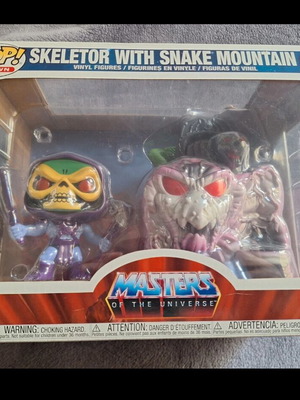 Skeletor with Snake Mountain Funko Pop new