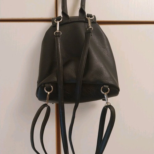 Achilleas Accessories leather backpack like new, black
