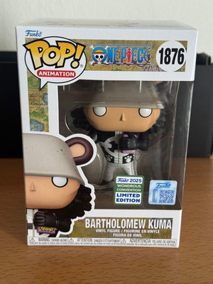 Funko Pop One Piece Bartholomew Kuma 1876 Limited Edition καινούργιο