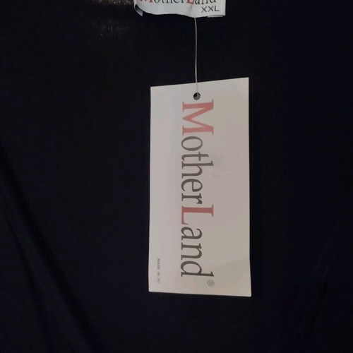 Black wrap dress new XXL with silver embroidered belt Motherland