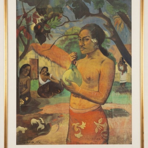 Πίνακας αφίσα Paul Gauguin σαν καινούργιο, 62x82 cm