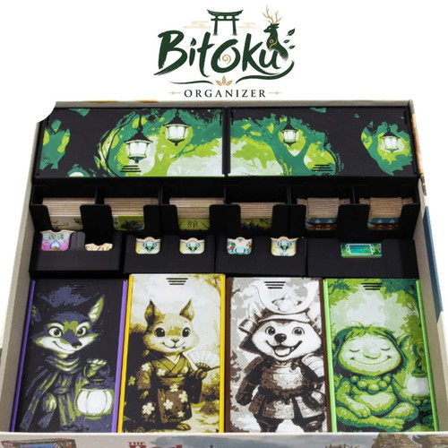 Bitoku Insert Board Game Organizer new, fits sleeved cards