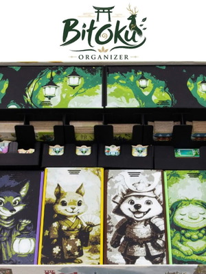 Bitoku Insert Board Game Organizer new, fits sleeved cards