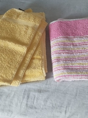 Ralph Lauren Home towel set 2 pieces, new, premium cotton, yellow