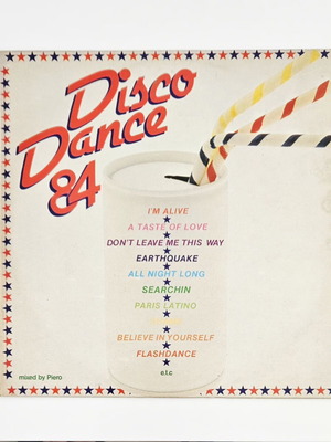 Disco Dance 84 vinyl record used, Greek first release 1984