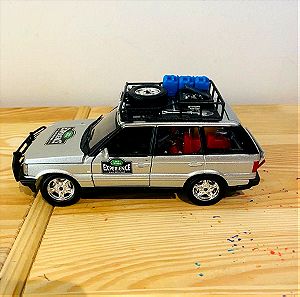 Bburago Range Rover Experience 4x4 ασημί 1:24