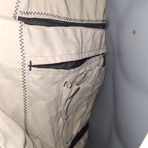 Jeremy Boy men's sports jacket size M like new, beige with detachable hood