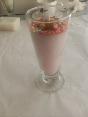 Candle in Glass New