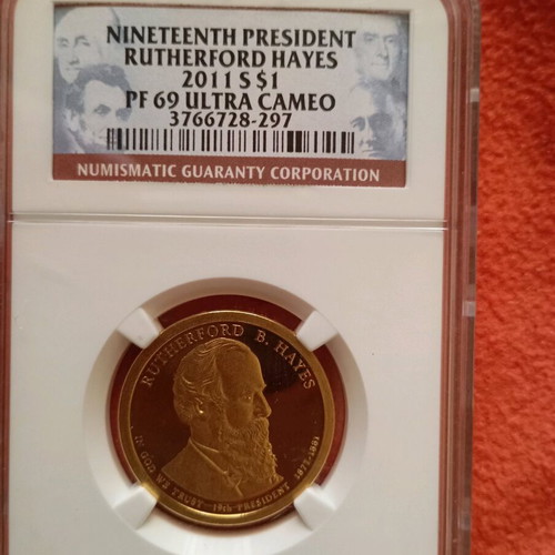 1 dollar slab like new Ngc pf69 ultra cameo