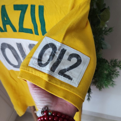 Polo Ralph Lauren Brazil Track & Field World Championship 1934 Polo Shirt, yellow, XL