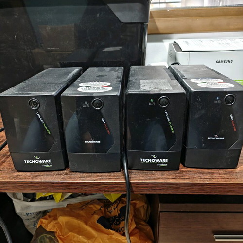 UPS Tecnoware ERA Plus used, models 750, 800, 900 VA without batteries