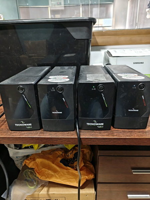 UPS Tecnoware ERA Plus used, models 750, 800, 900 VA without batteries