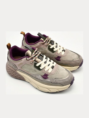 Γυναικεία sneakers Groove Jeep σαν καινούργια, ταουπ δέρμα σουέτ και ύφασμα, μέγεθος 40