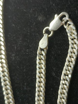 Silver chain like new, 48 cm length, 26.5g, 925