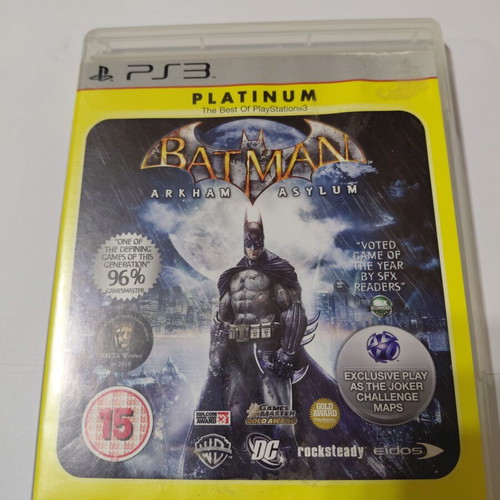 Batman Arkham Asylum PS3 game used, action