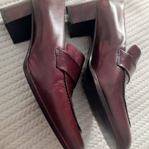 Kalogirou leather women's shoes like new, brown pumps size 37.5