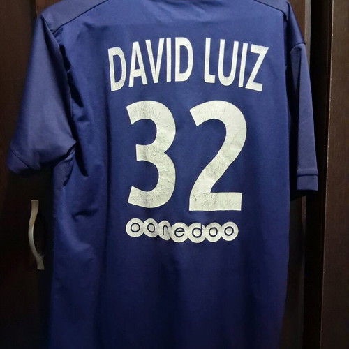 Paris Saint-Germain David Luiz jersey size Large like new
