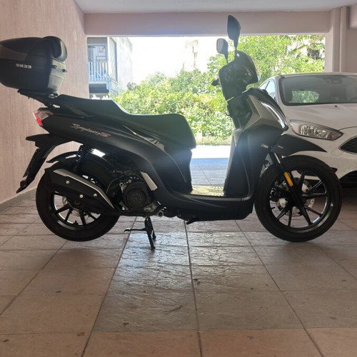 Sym Symphony ST 200i scooter, blue, automatic