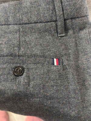 Παντελόνι Tommy Hilfiger γκρι σαν καινούργιο μέγεθος M 32/34