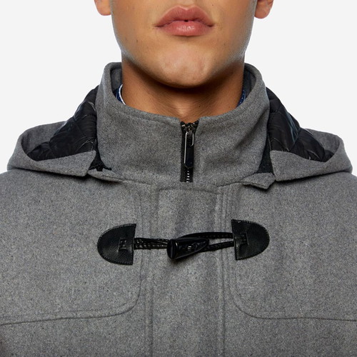 Sogo men's Montgomery coat grey new