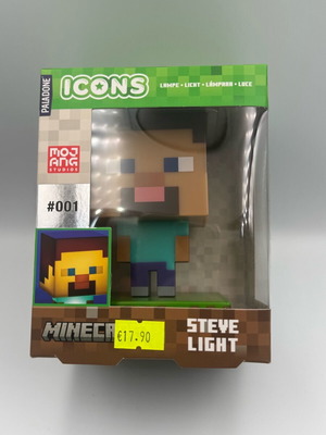 Minecraft Steve lamp new in box