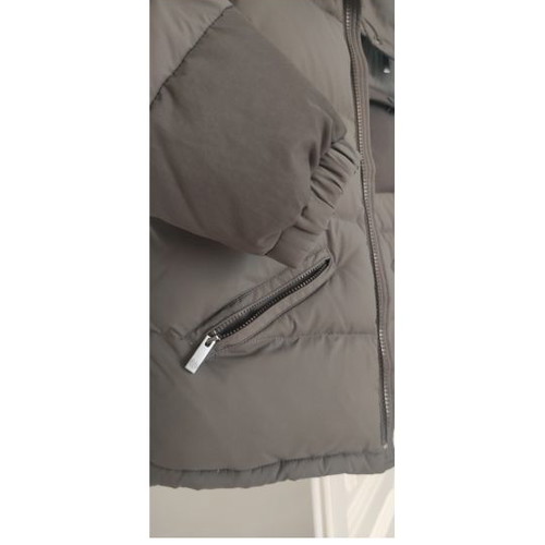 Massimo Dutti kids down jacket like new, gray, size 9-10