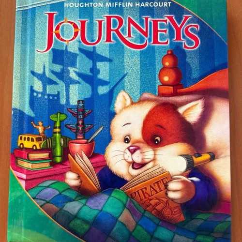 Journeys Hardcover School Book by Houghton Mifflin Harcourt like new