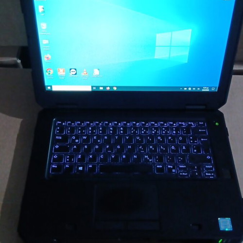 Dell Rugged 5414 Touchscreen Laptop used, Intel Core i7, 8GB RAM, 500GB SSD