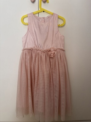 Dress H&M used, pink, size 140 cm for 9-10 years