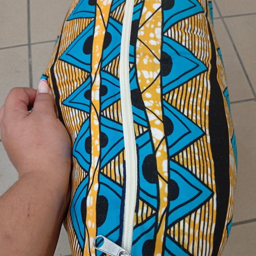 African pillow 55x55 cm with zipper
