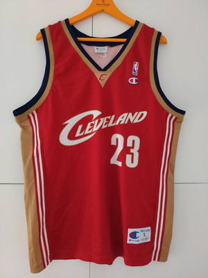 Cleveland Cavaliers LeBron James jersey used, size Large