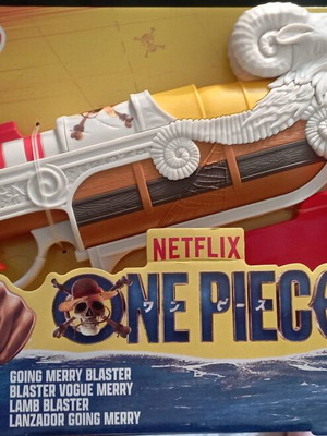 NERF One Piece όπλο Going Merry με 20 σφαίρες και σακούλα