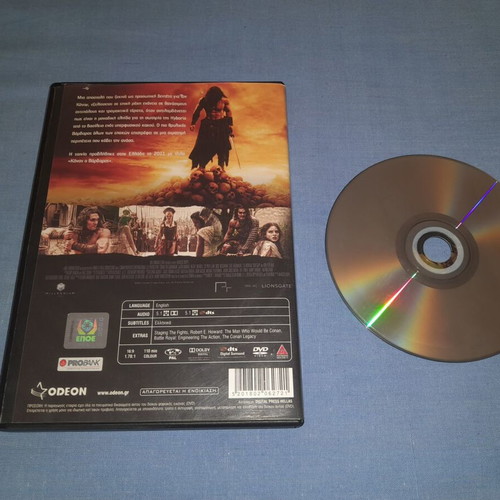 Conan the Barbarian DVD used, adventure with subtitles