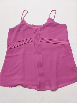 Pink Naked Zebra sleeveless top size S like new
