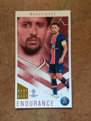 Marquinhos XXL card Topps UEFA Champions League 2020-2021 new