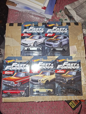 Hot Wheels 2017 Fast and Furious σετ καινούργιο