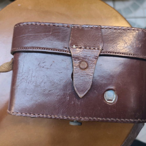 Ercona II camera used with leather case