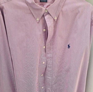 Ανδρικό πουκάμισο Polo Ralph Lauren XL, Ροζ