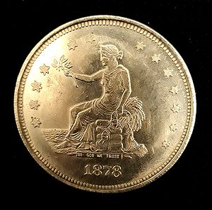 Αμερικάνικο token *** Trade dollar 1878 *** 45mm