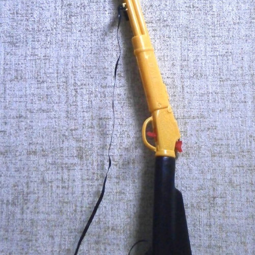 Winchester Dallas plastic toy new, Greek cowboy western