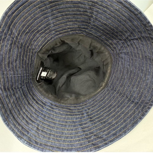 Dsquared2 blue denim hat size S like new