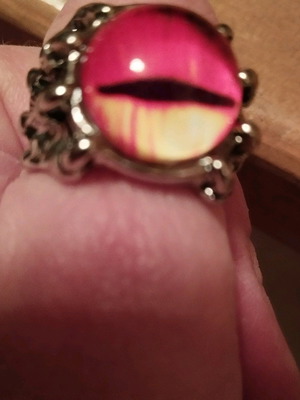 Dragon Eye Ring Gothic 19.0