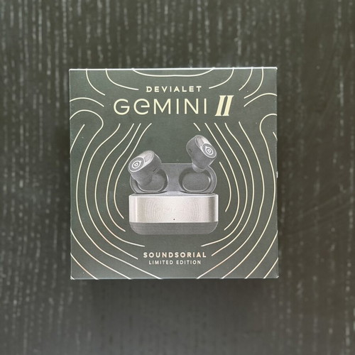 Devialet Gemini 2 wireless Bluetooth earbuds new