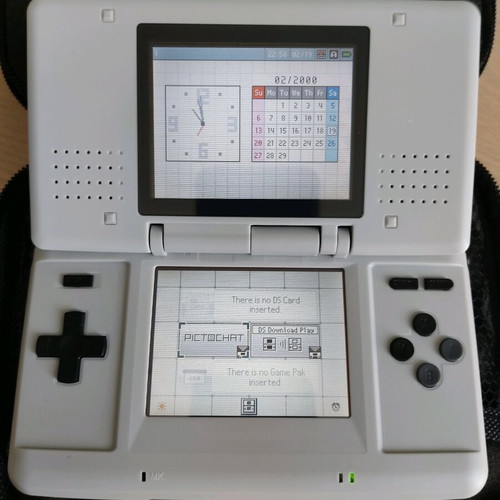 Nintendo DS (2004) like new with 5 games and accessories