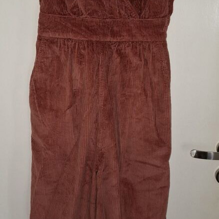 American Eagle sleeveless jumpsuit brick red like new
