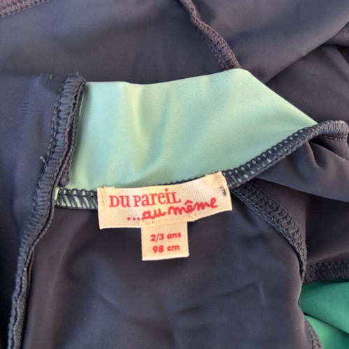 Dpam swimwear set Blue Wave shirt and Dino swimwear like new