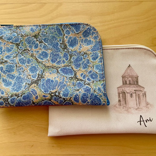 Turkish Airlines x UNESCO Travel Pouch Set new, 2 pieces