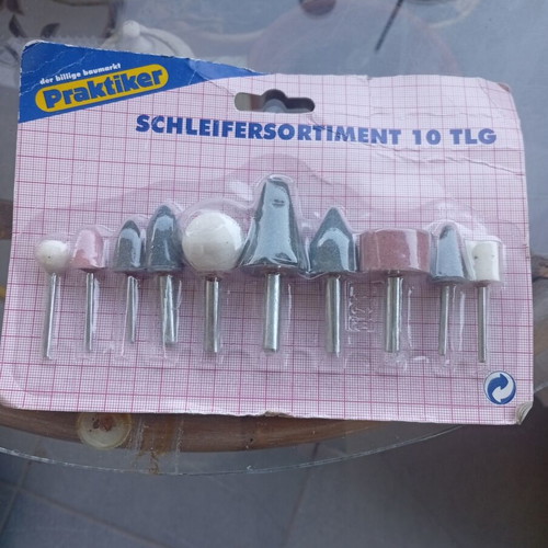 Dremel Mini Grinder Grinding Wheels Set 10 pcs NOS
