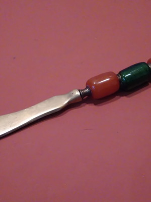 Brass paper cutter 20cm