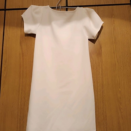 Shine 2gether summer dress like new, white with designs, size S